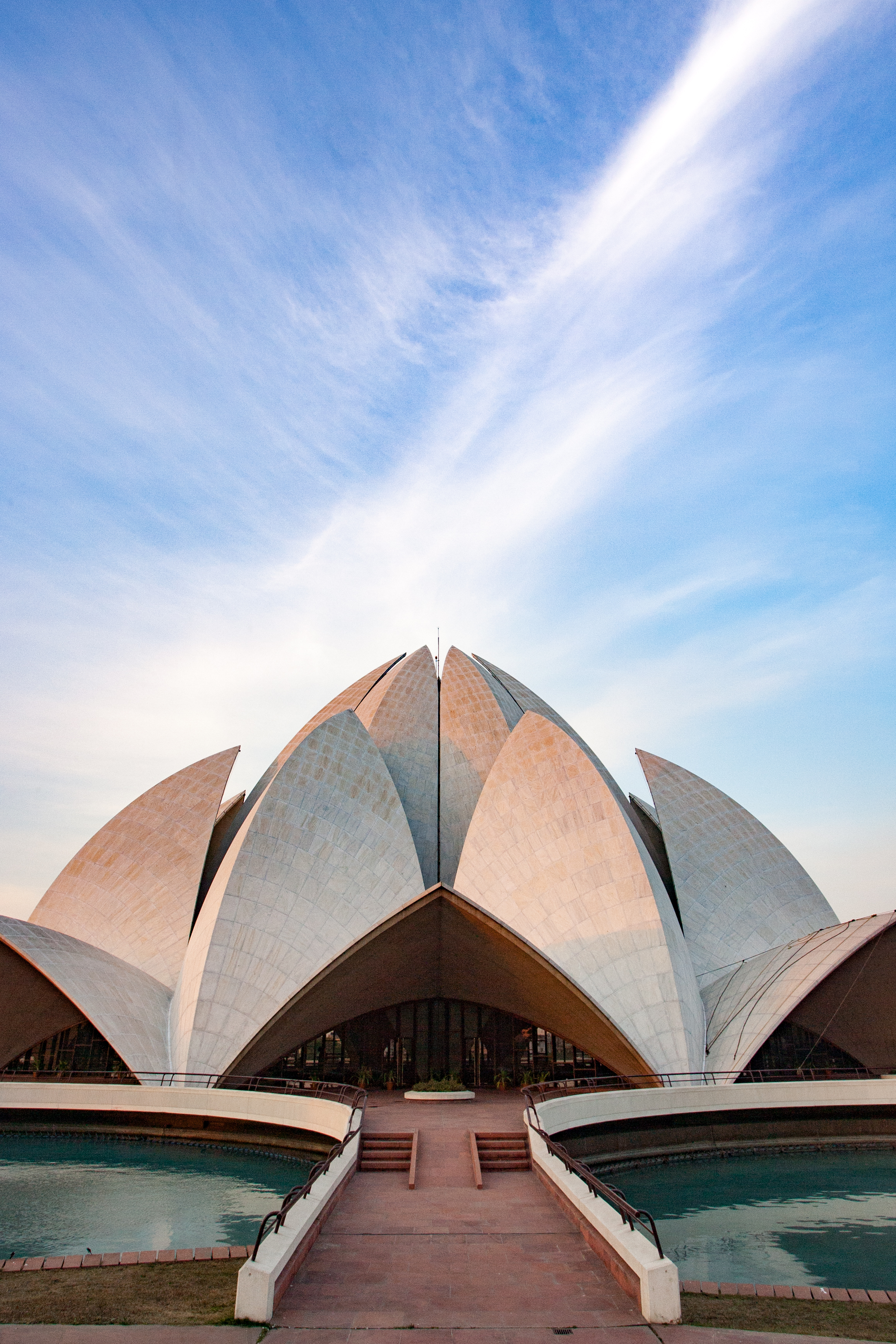 Eighth Bahá'í House of Worship - Continental - Bahapur, New Delhi, India, Indian Sub-Continent